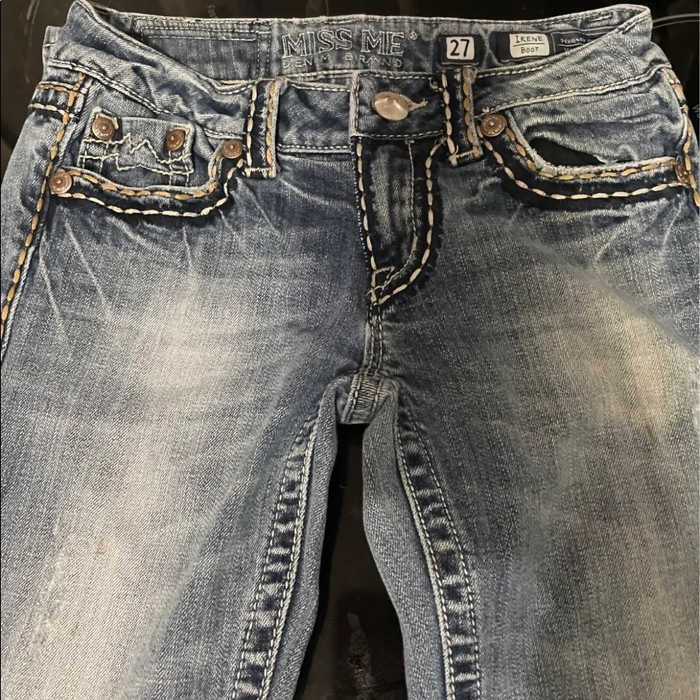 Miss Me Jeans Size 27 Irene Boot